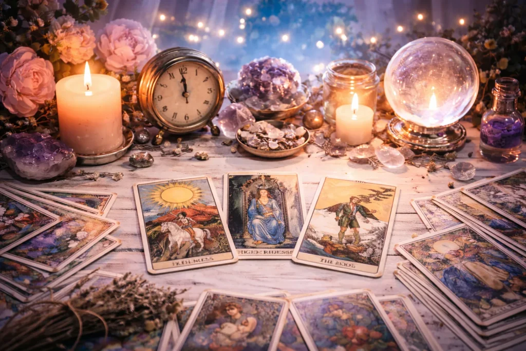 بهترین زمان فال تاروت